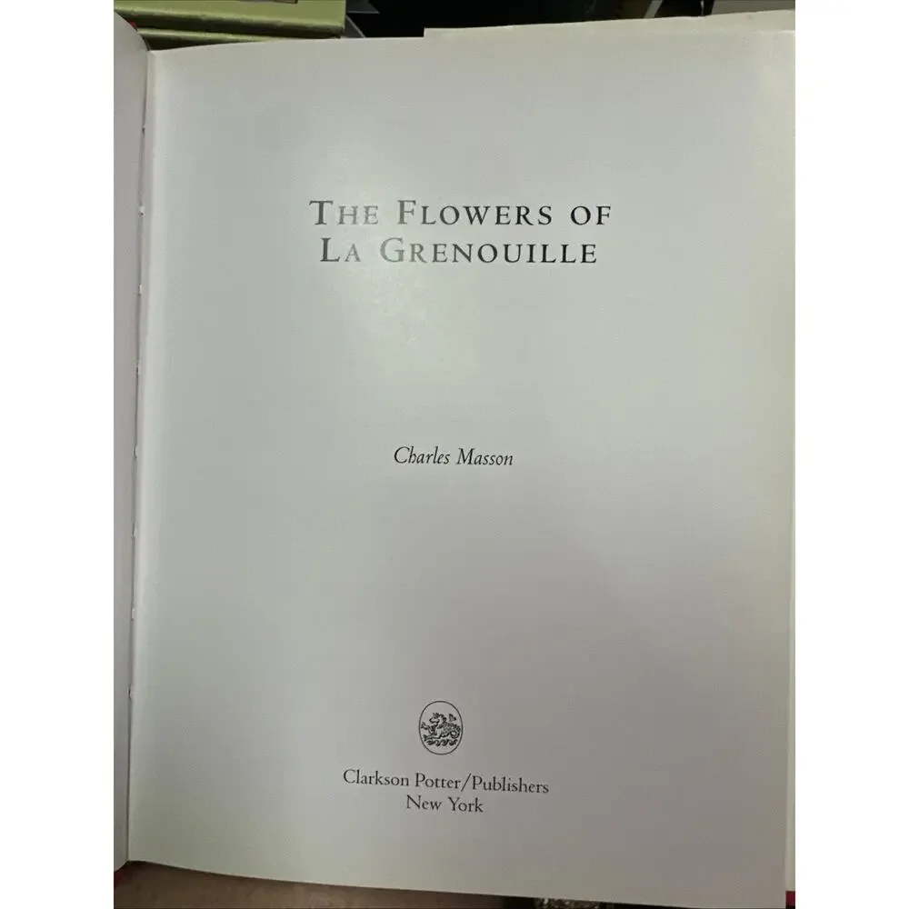 The Flowers‎ of La Grenouille - Hardcover By Masson, Charles - GOOD